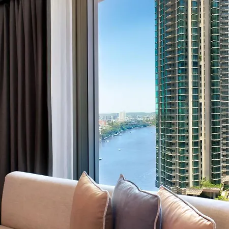 Brisbane Marriott Hotel Exterior photo View from the apartment